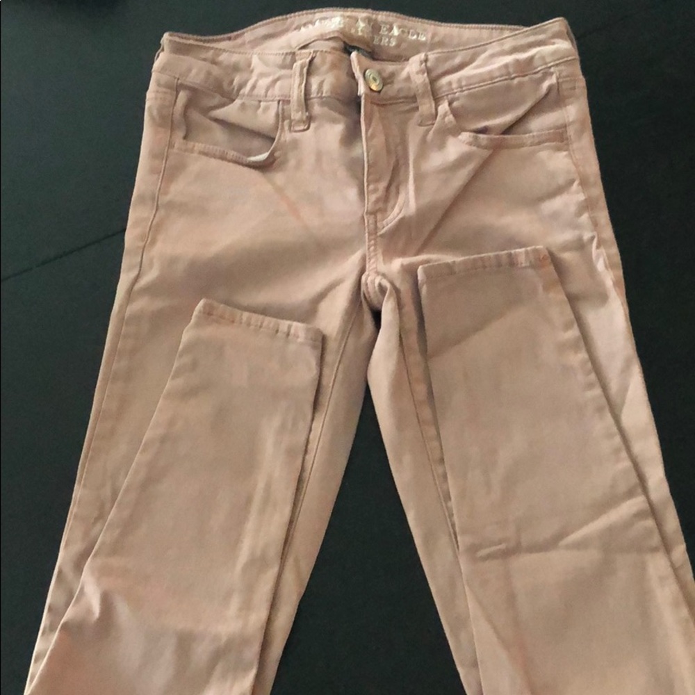 AE MAUVE JEGGINGS